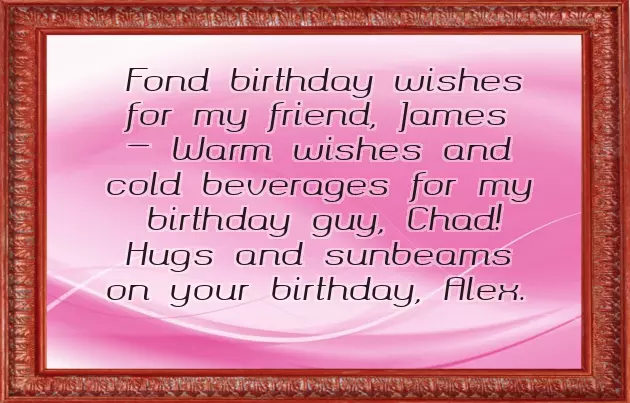 Happy Birthday Vocabulary Wishes