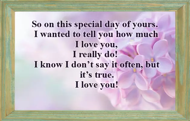 Birthday Poem For Little Sister