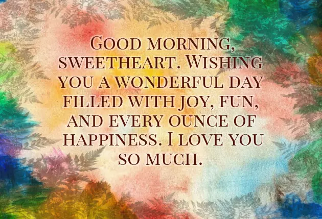 Good Morning Message To The Woman I Love Good Morning Message To The Woman I Love