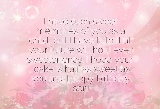 Mother And Son Birthday Quotes
