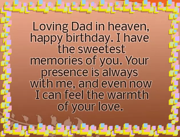 Wishing Happy Birthday To Papa