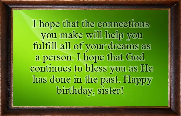 Blessing Wishes For Sister
