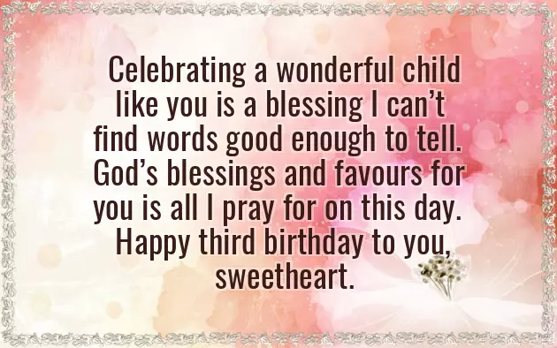 Happy Birthday Granddaughter 3 Years Old