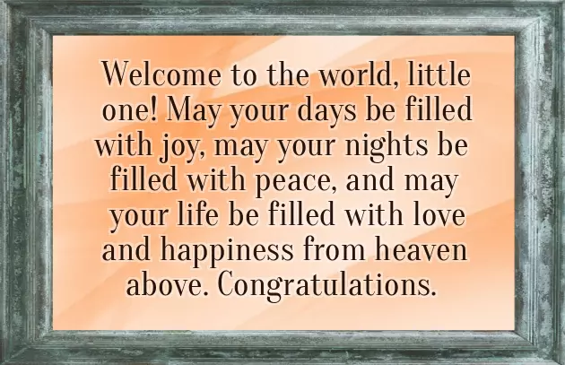 Congratulations For Girl Baby