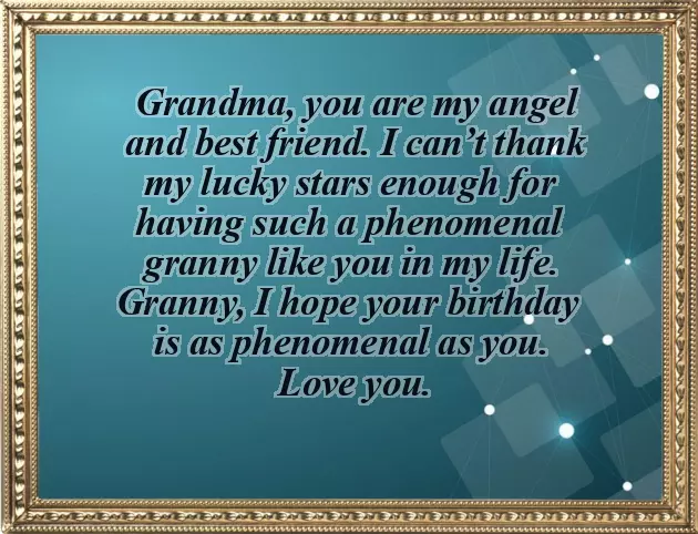 Congratulations Grandmother