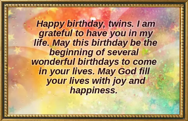 Happy Birthday To My Twin Boys Happy Birthday To My Twin Boys