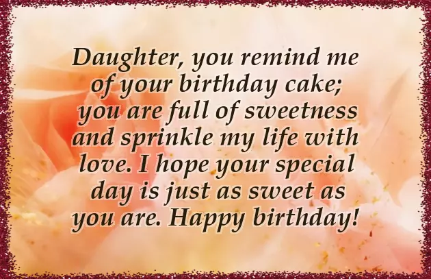 Best Wishes For My Daughter On Her Birthday Best Wishes For My Daughter On Her Birthday