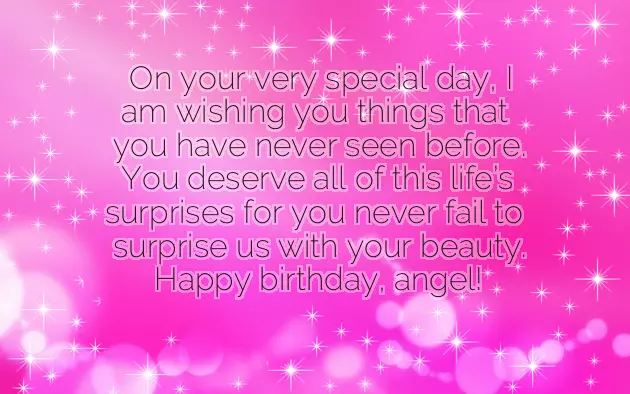 Happy Birthday To Our Angel