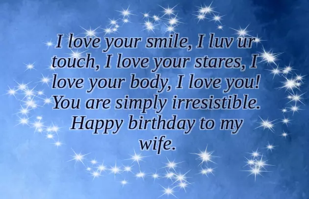 Birthday Status For Wife In English
