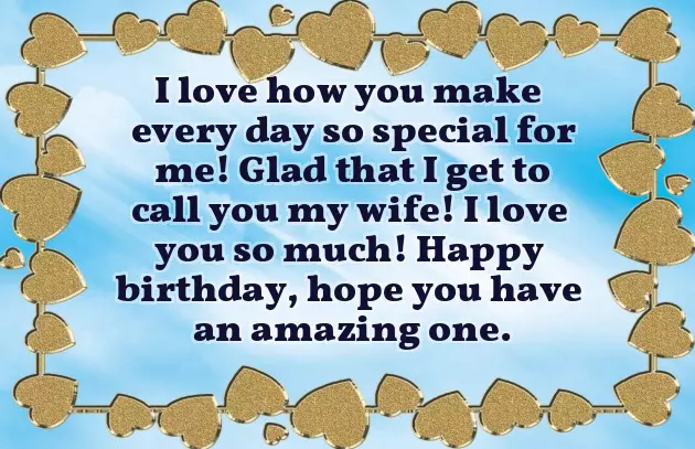 My Dear Wife Happy Birthday