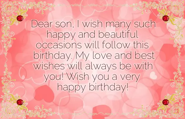 Birthday Wishes For Son 3 Years Old Birthday Wishes For Son 3 Years Old