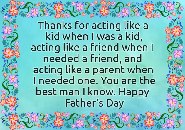 Fathers Day Text Messages Greetings