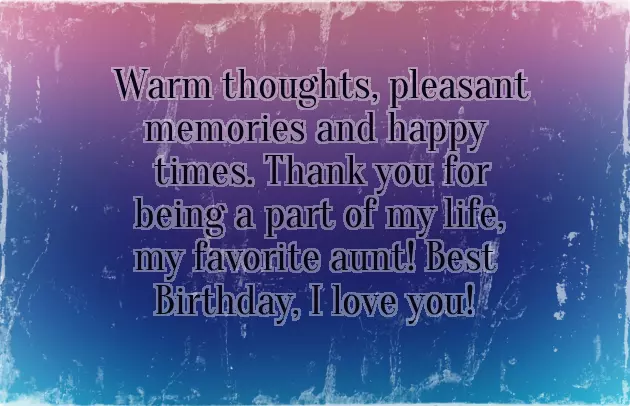 Chachi Birthday Wish