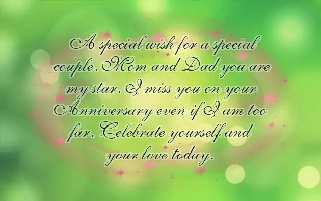 Mother Father Wedding Anniversary Wishes