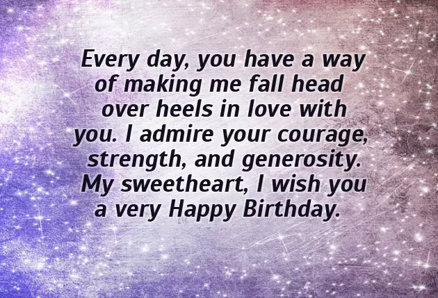 Creative Birthday Wishes For Wife