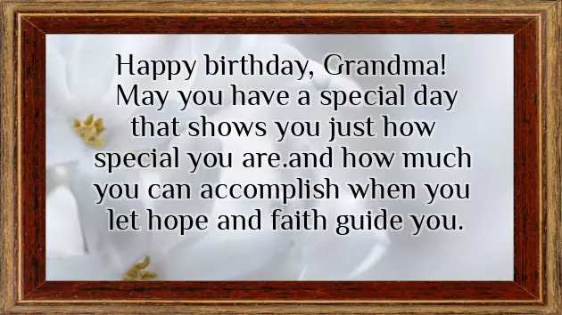 Birthday Wishes From Grandma To Grandson