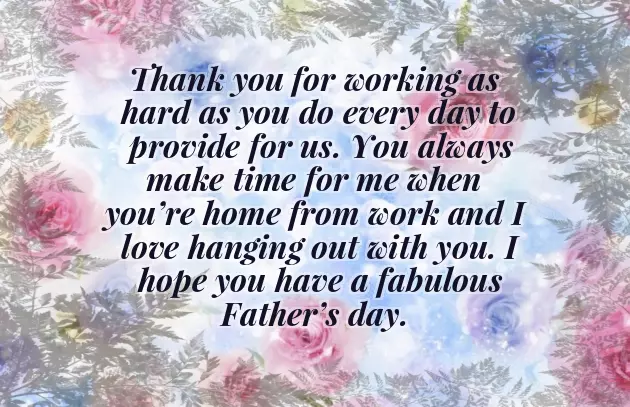 Fathers Day Messages From Son