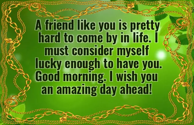 Morning Message In English