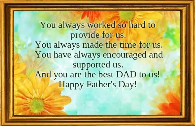 Fathers Day Greetings For Dad