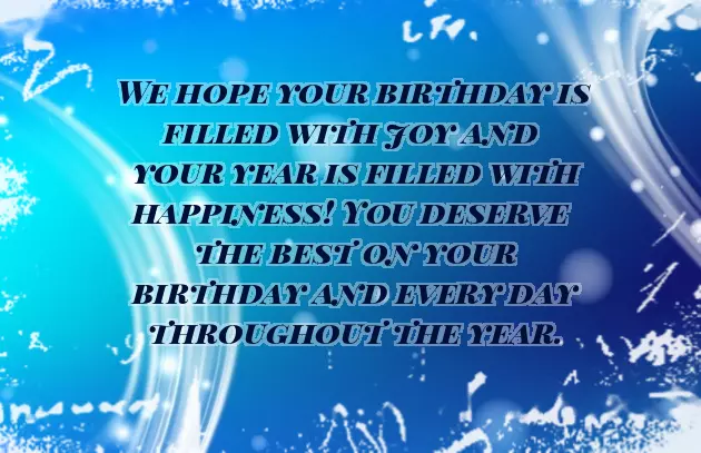 Birthday Wishes For An Employee