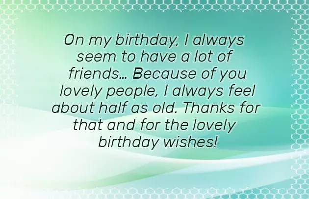 Quotes About Thank You For Birthday Wishes