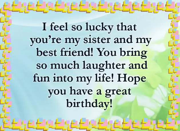 Happiest Birthday Sister Quotes