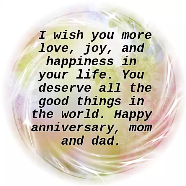 Happy 20Th Anniversary To My Parents