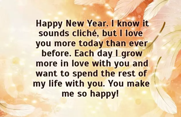 New Year Wish For Boyfriend Quotes