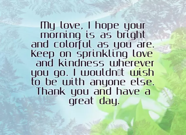 Good Morning Message To Melt Her Heart