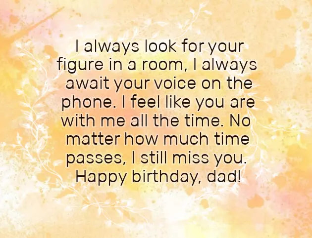 Birthday Quotes For Dad In Heaven