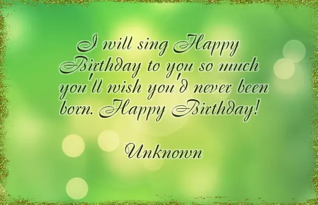 One Word Wishes For Birthday