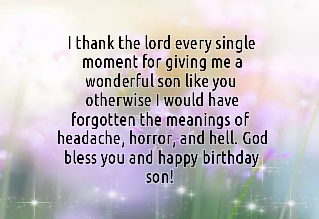 Birthday Wishes For Son Funny Birthday Wishes For Son Funny