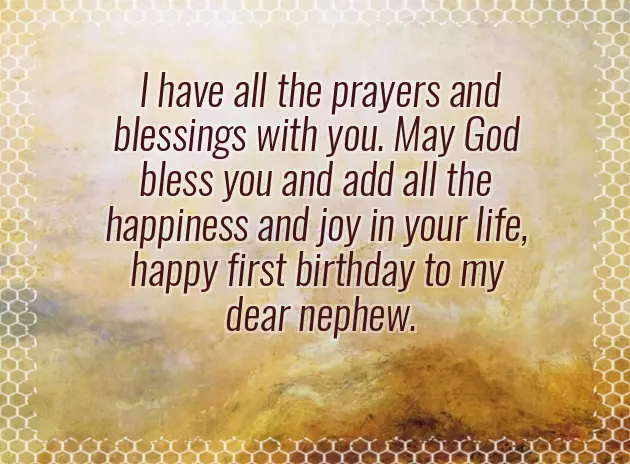 Happy 1St Birthday To My Nephew Quotes Happy 1St Birthday To My Nephew Quotes