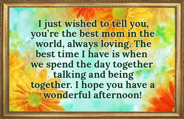 Good Afternoon Messages