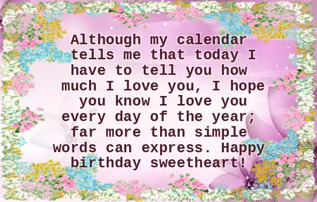 Today My Wife Birthday Wishes