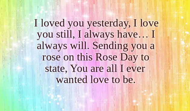 Rose Day Wishes For Him Rose Day Wishes For Him