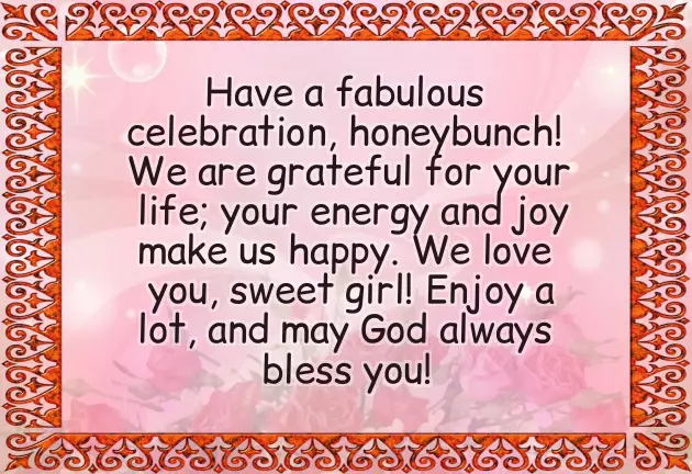 Birthday Wishes Cute Baby Girl