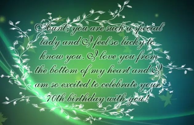 Happy 70Th Birthday Auntie