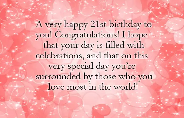 Birthday Wishes To A Male