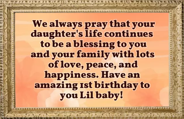 Happy Birthday Wishes To Cute Baby