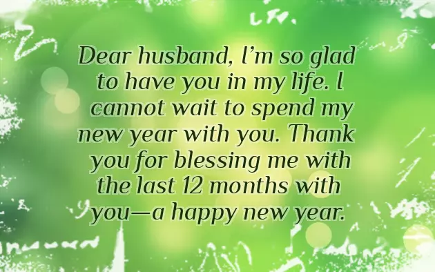 New Year Wishes For Father