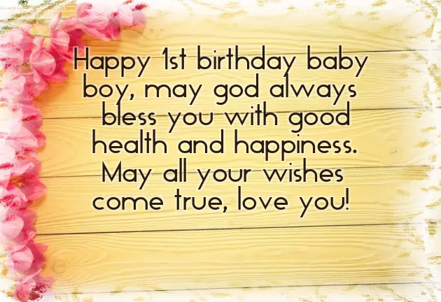 Happy Birthday My Son 1 Year Happy Birthday My Son 1 Year