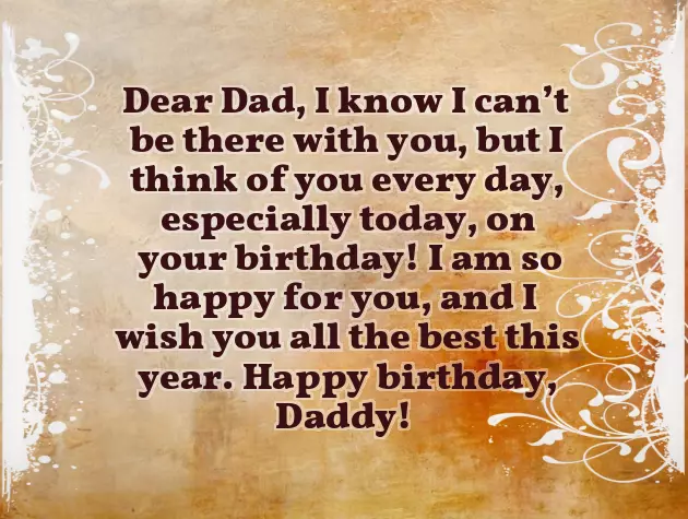 Birthday Wishes For Father From A Daughter Birthday Wishes For Father From A Daughter