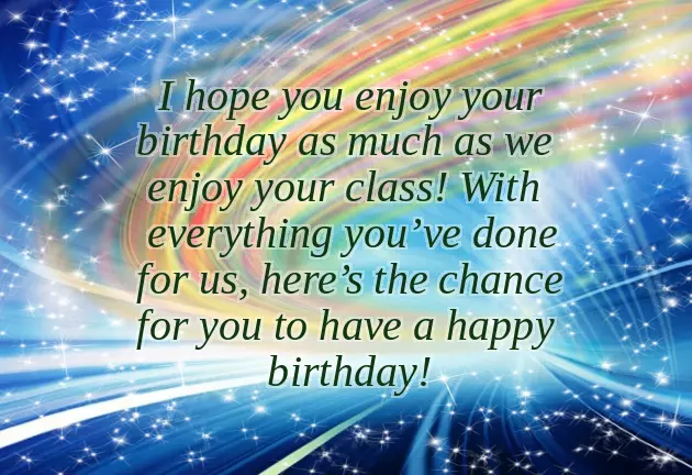 Happy Birthday Text For Teacher Happy Birthday Text For Teacher
