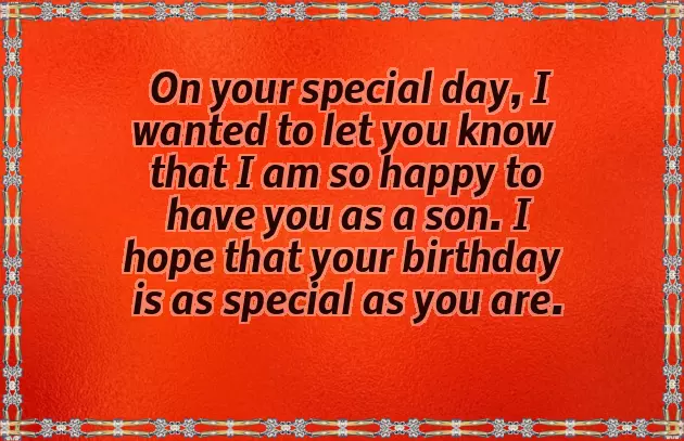 Birthday Wishes For Son 1 Year Old Birthday Wishes For Son 1 Year Old