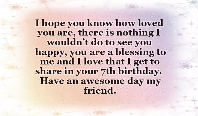 7Th Birthday Message For Niece