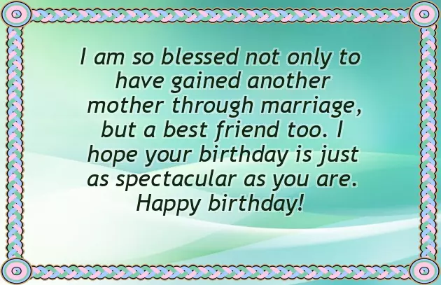 Happy Birthday To The Best Mother In Law Ever