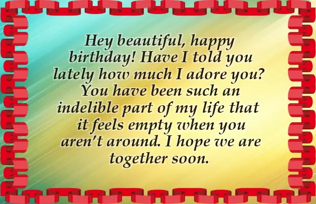 Birthday Wishes For Girlfriend With Love