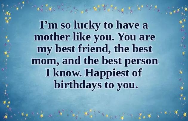 All My Best Wishes To You