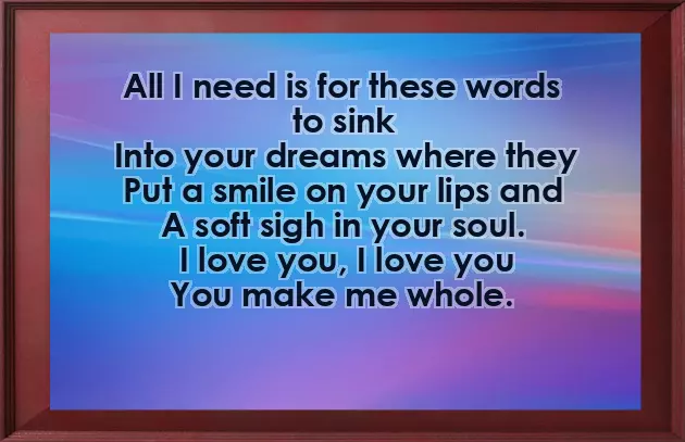 Girlfriend Poems For Her